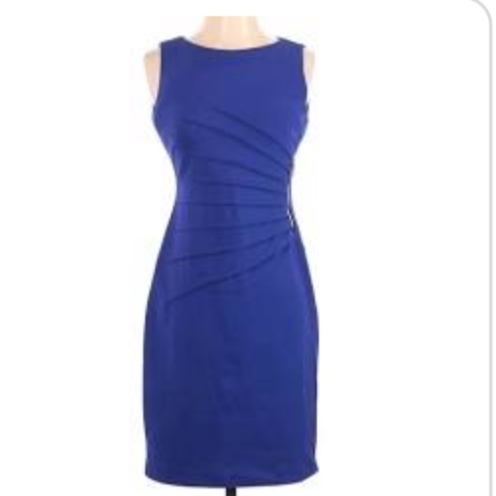 Royal blue dress